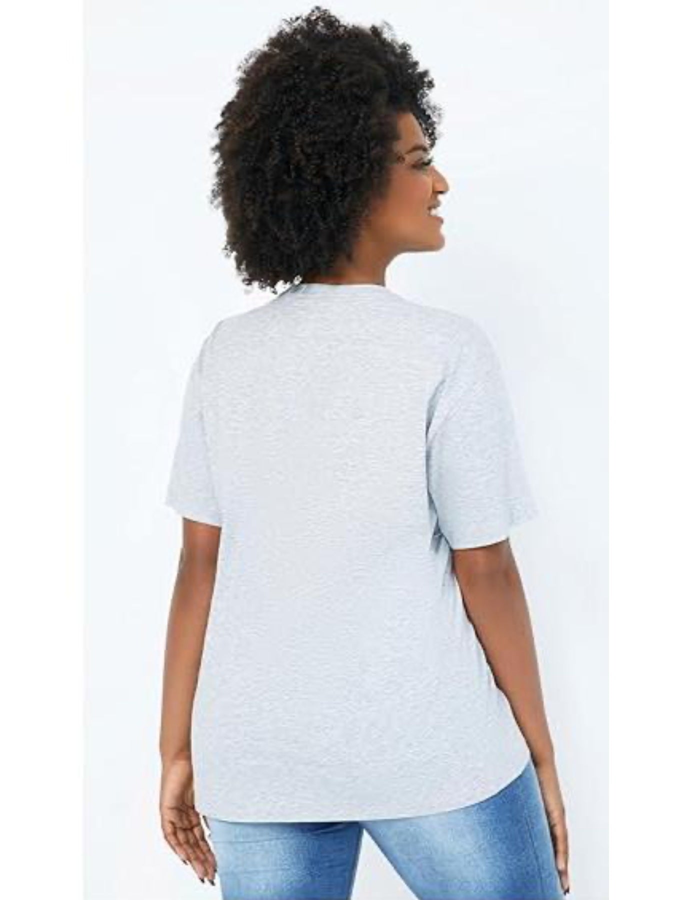 Neat White Basic Crewneck Short Sleeve Cotton Polyester Water Repellent Tops T Shirts Tee For Women