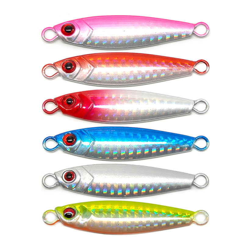 Cut Iron Plate Lead Fish Multicolor Sea Fishing Lure 7-30g Boat Fishing