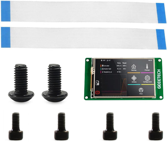 Geeetech TFT35 E3 3D Printer TFT Touch Screen with Tow 40pin FPC Cables and 6 Screws
