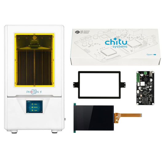 6.08 Inch Mono LCD Screen for Anycubic Photon S Replacement, Upgrade LCD Screen Kit Chitu V2 Motherboard,2K Light Curing with 1620x2560 Resolution