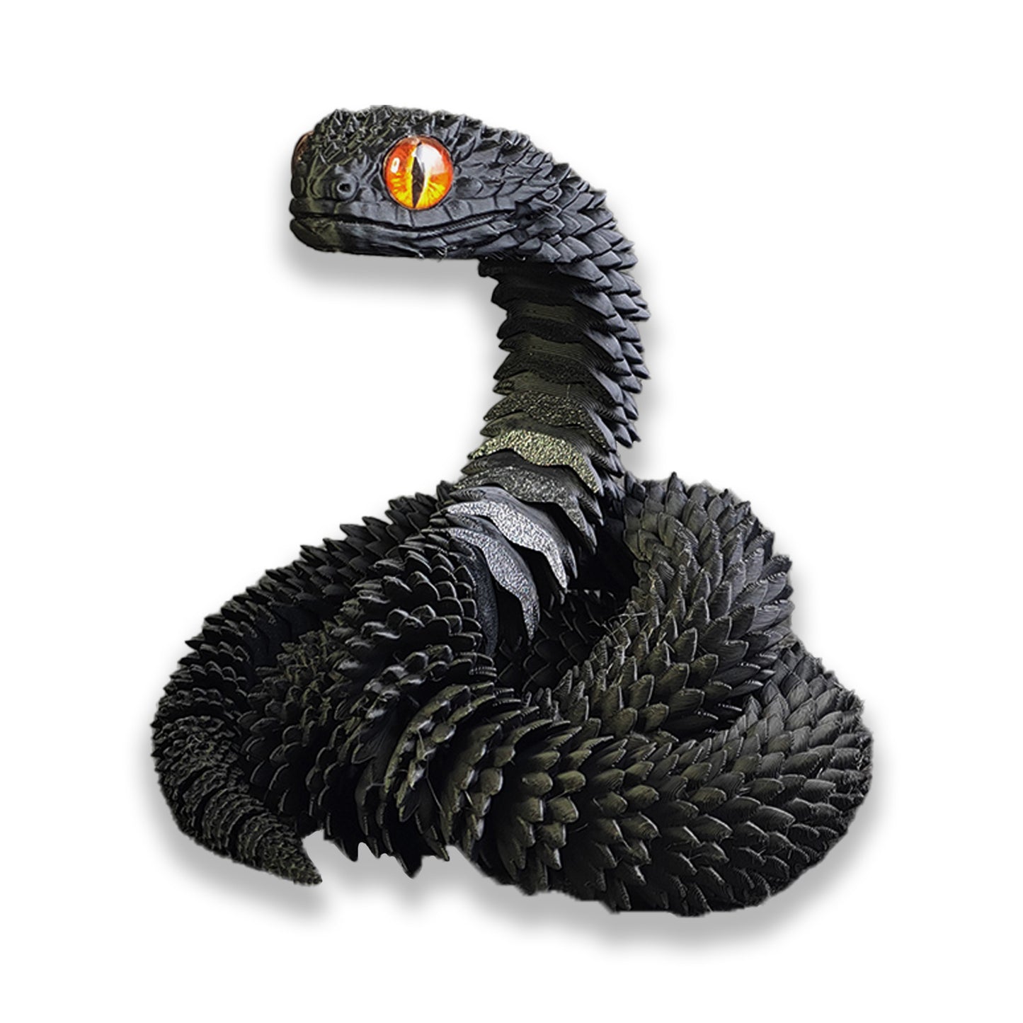 D Print Snake Toy Decoration Crafts