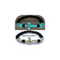 8mm Natural Volcanic Stone Bracelets for Men,Luminous Cross Bracelets,Healing Crystal Elastic Stretch Beads Bracelet,Religion Holy Communion Bracelet for Women