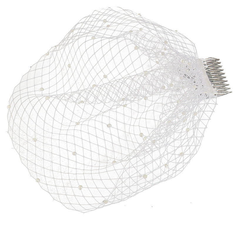 Europe, America, Japan And South Korea Pearl Veil Bride