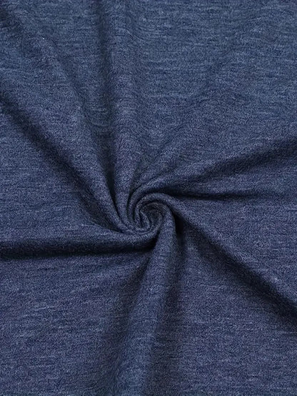 American Flag - Printed Round Neck T-Shirt Casual And Loose - Daily Wear - Women's Clothing