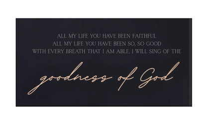 Goodness of God