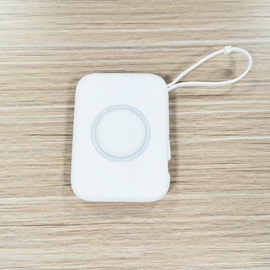 5000mah Portable Three-in-one Power Bank With Cable