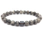 Natural Gemstone Bracelet Vintage Stone Beads Men Women Jewelry