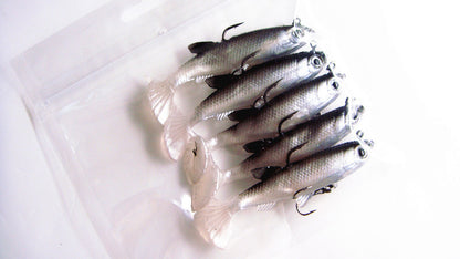 Package Lead Fish Fish 14 Grams 8 Cm Lures Perch Designed To Kill Soft Bait