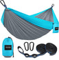 Kootek Camping Hammock 500 Lbs Capacity, Portable Hammocks with Tree Straps & Attached Carry Bag, Camping Essentials Gear, Perfect for outside Indoor Hiking Beach Backpack Travel
