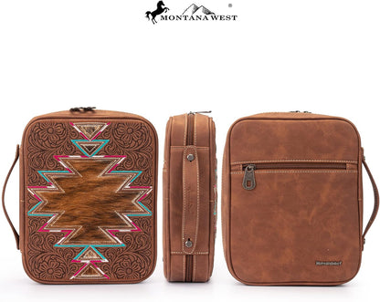 Montana West Western Style Embroidered Bible Covers for Women Men Book Carrying Case Church Bag Outdoor Bible Protective