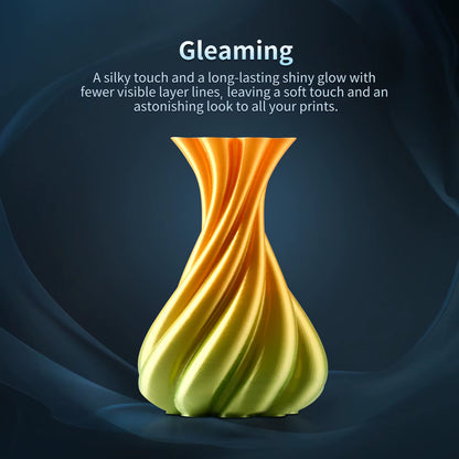 ANYCUBIC Silk PLA 3D Printer Silk Filament 1.75Mm 3D Printing Material PLA Filament for FDM 3D Printer S1C Kobar 3 Max