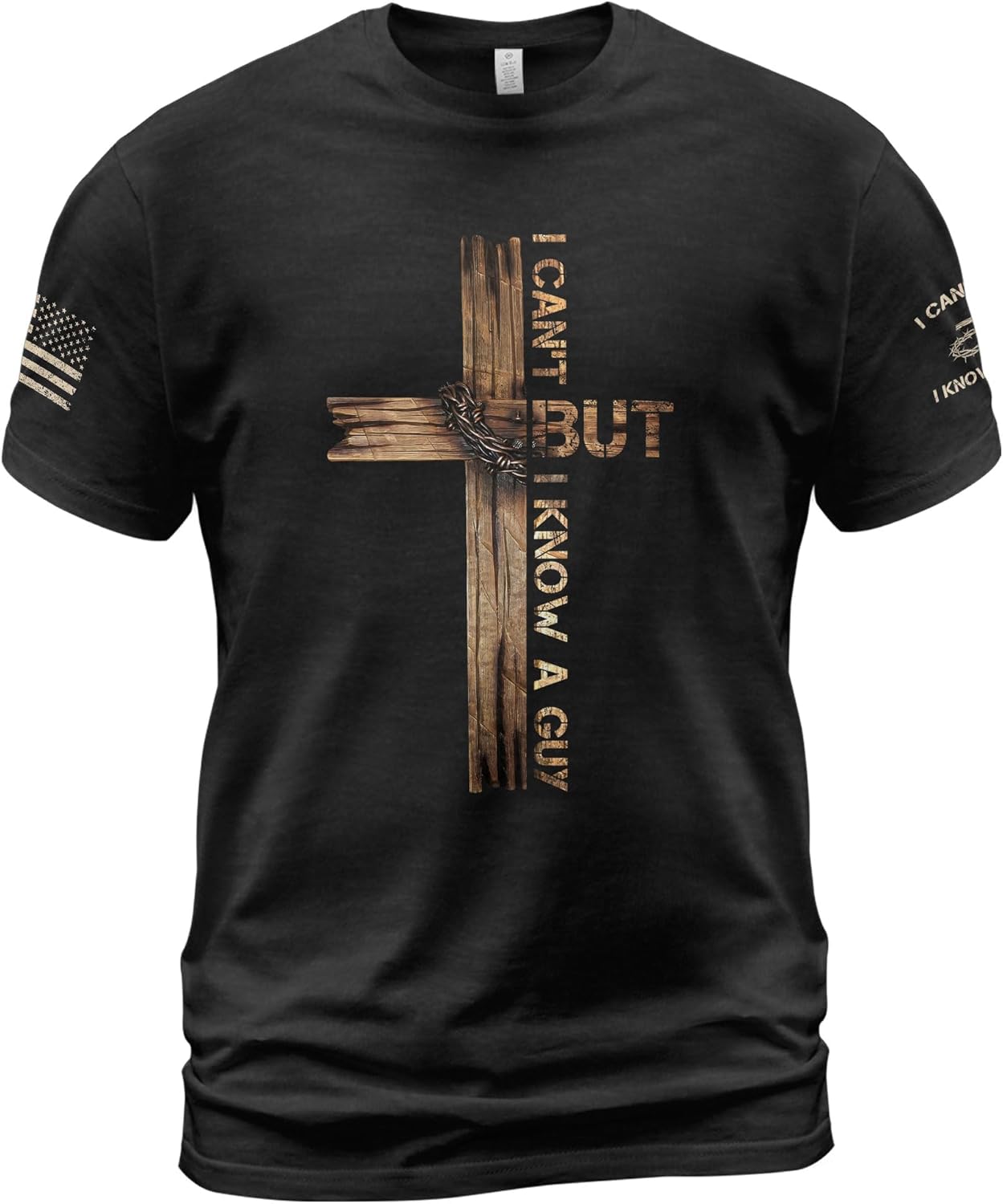 I Cant But I Know A Guy T Shirt, Jesus Shirt, Christian Shirts for Men, Christian Shirts, Christian T Shirts 1