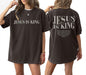 Oversized Tshirts for Women Christian Shirts Faith Over Fear Shirt Short Sleeve Jesus Tees Loose Casual Religious Tops