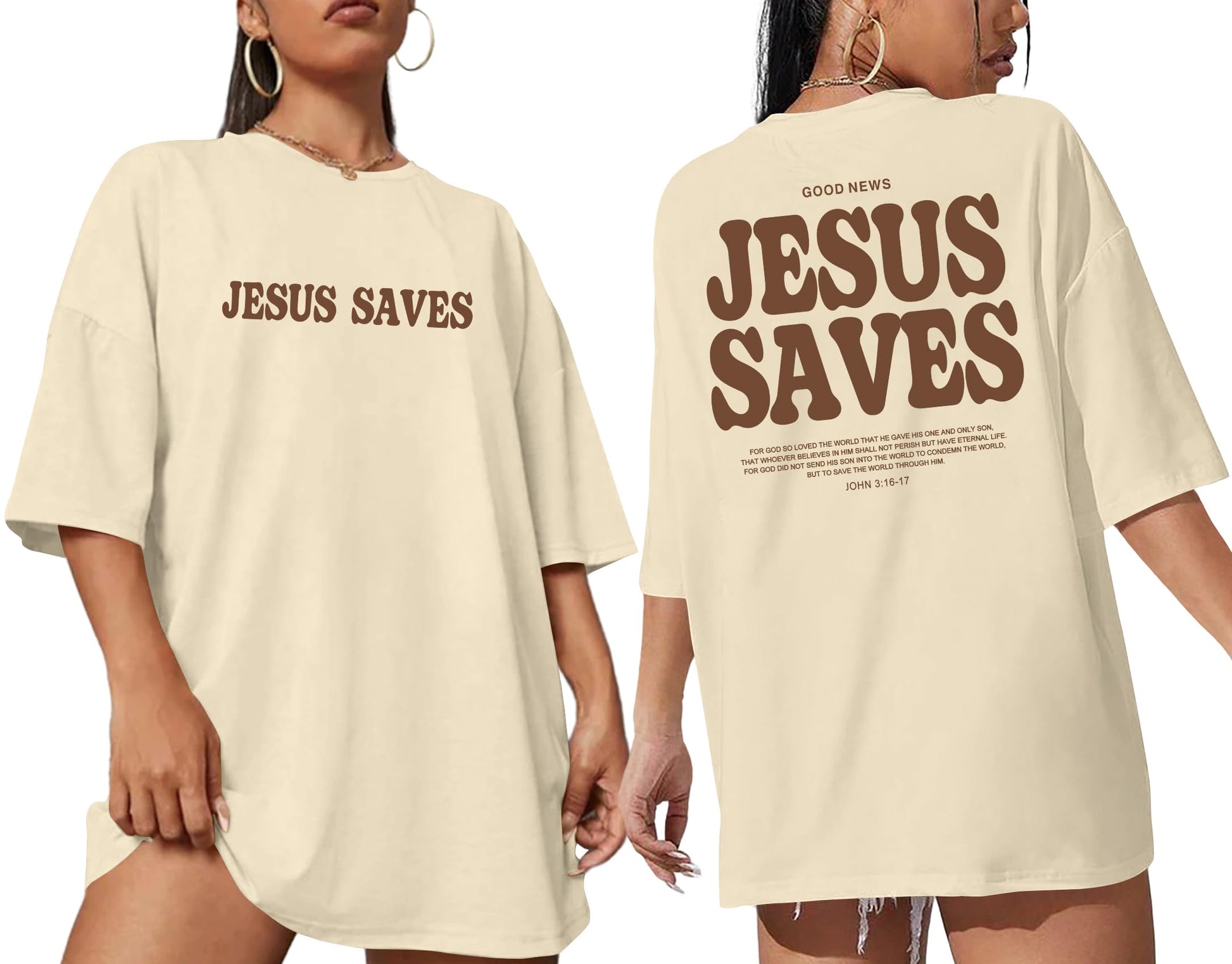 Oversized Tshirts for Women Christian Shirts Faith Over Fear Shirt Short Sleeve Jesus Tees Loose Casual Religious Tops