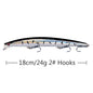 18cm 24g Large Sea Fishing Lure Mino Fishing Gear