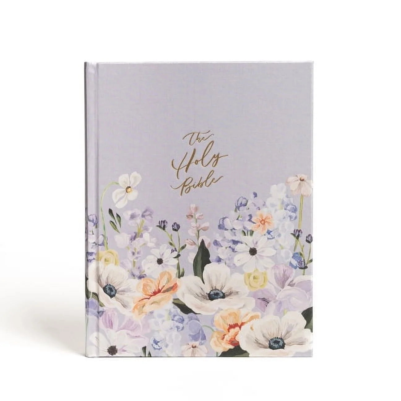 CSB Notetaking Bible, Large Print Hosanna Revival Edition, Lavender/Peach Cloth over Board: the Holy Bible, (Hardcover)