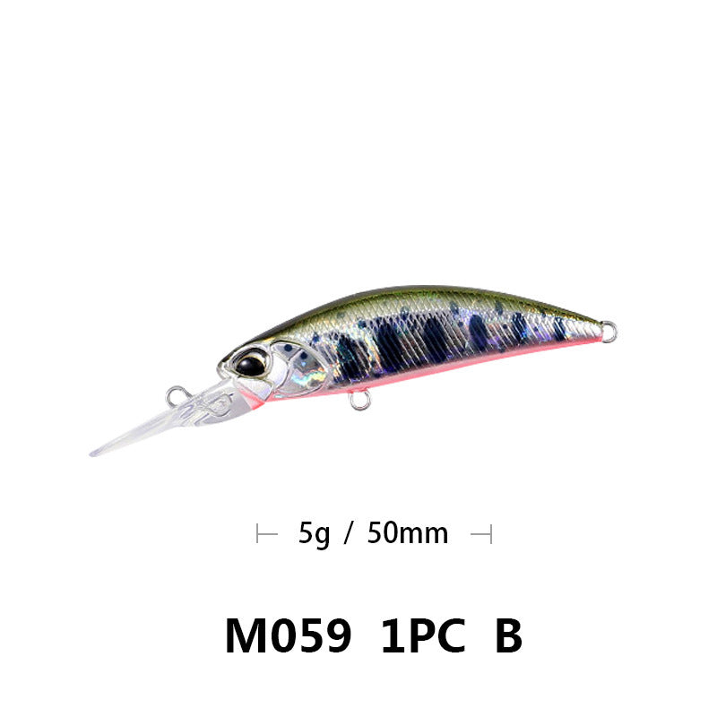 65mm Long-tongue Plastic Bait Submerged Mino