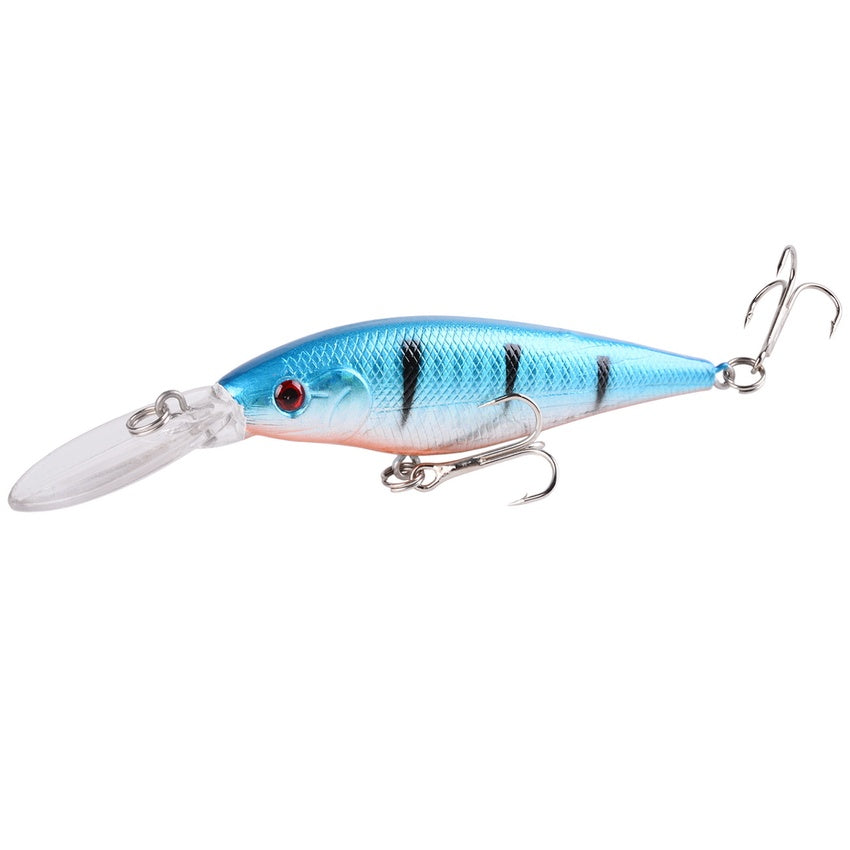 Minnow Fishing Lure 11cm 10g Floating Hard Wobbler Bait