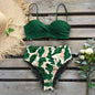 Bikini Swimwear Swimsuit Swim Suit Women Woman High Waist