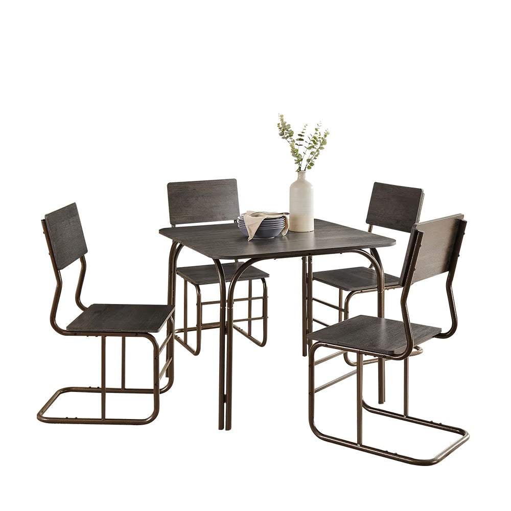 5-Piece Wood Table  4 Chairs,Modern Dining Table Furniture Set For Home, Kitchen, Dining Room,Dining Table And Chair