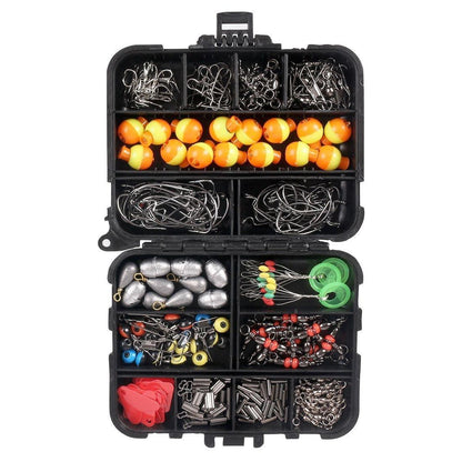 Copper Tube Sinker 263 Pieces Fishing Accessories Suit