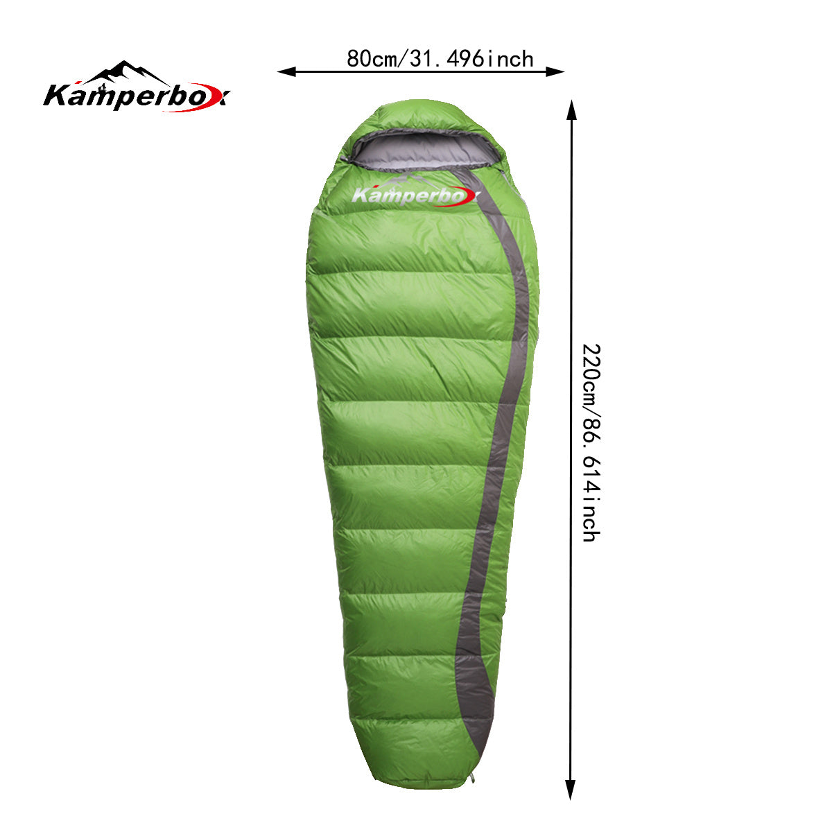 Kamperbox Down Sleeping Bag Ultra Light Sleeping Bag Winter Sleeping Bag Camping Equipment Lightweight Sleeping Bag Camping