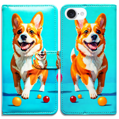 Case for iPhone 16e,Sunflower Bee Flip Phone Case Wallet Cover with Card Slot Holder Kickstand Case for iPhone 16e