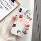 Retro flower phone case