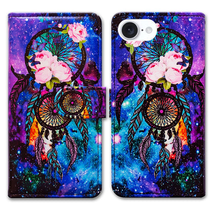 Case for iPhone 16e,Sunflower Bee Flip Phone Case Wallet Cover with Card Slot Holder Kickstand Case for iPhone 16e