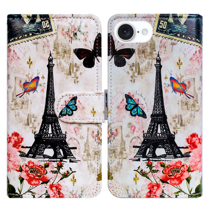 Case for iPhone 16e,Sunflower Bee Flip Phone Case Wallet Cover with Card Slot Holder Kickstand Case for iPhone 16e