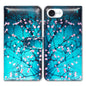 Case for iPhone 16e,Sunflower Bee Flip Phone Case Wallet Cover with Card Slot Holder Kickstand Case for iPhone 16e