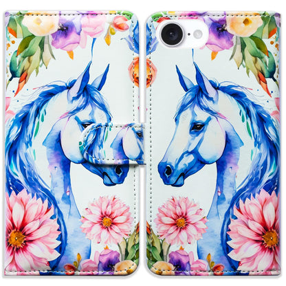 Case for iPhone 16e,Sunflower Bee Flip Phone Case Wallet Cover with Card Slot Holder Kickstand Case for iPhone 16e