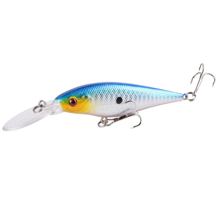 Minnow Fishing Lure 11cm 10g Floating Hard Wobbler Bait