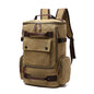 Men's Backpack Vintage Canvas Backpack  Men's Travel Bags Large Capacity Backpack Laptop Backpack