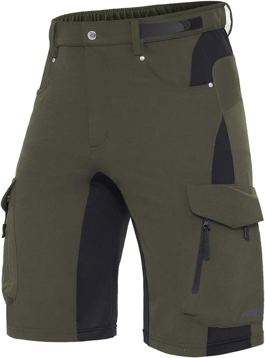 XKTTAC Men'S Outdoor Quick Dry Lightweight Stretchy Shorts for Hiking, Tactical, Camping, Travel with 6 Pockets