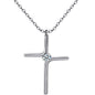 Cross Pendant New Simple Necklace Titanium Steel Plating