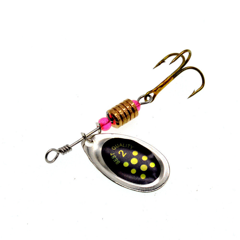Metallic sequin multicolor bait