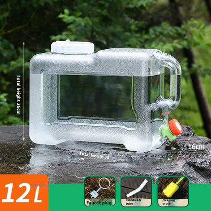 Outdoor Bucket Household Water Breaker Car Camping With Faucet