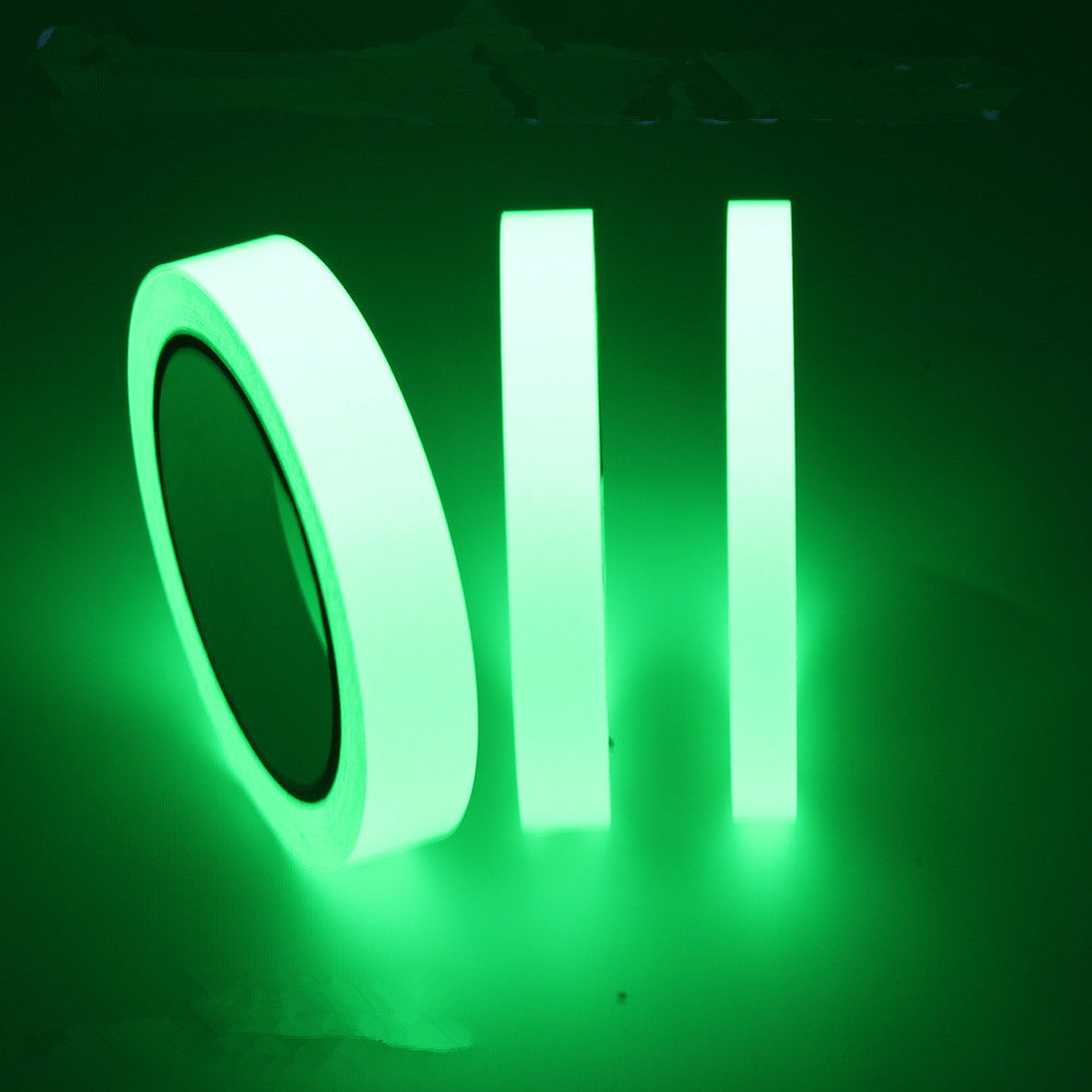 Super Bright Luminous Tape Sticker Self-luminous Fluorescent Strip Green Light