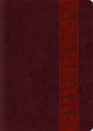 ESV Study Bible, Large Print (Trutone, Mahogany, Trellis Design, Indexed), (Hardcover)