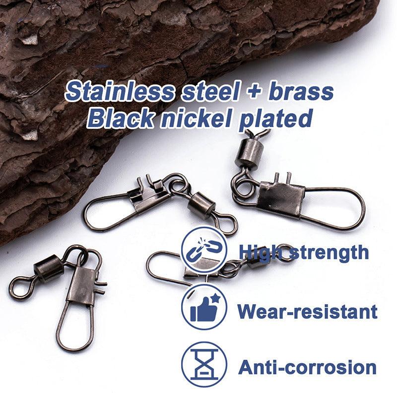8-shaped Ring American Swivel B- Type Pin Quick Connector Lure Fishing Supplies Connection 8-word Ring