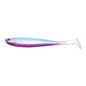 T-tail Soft Fish 13cm Back Notched Rainbow PVC Road Subbait False Bait