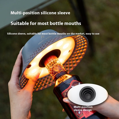 Wine Bottle Lampshade Outdoor Camping Lantern