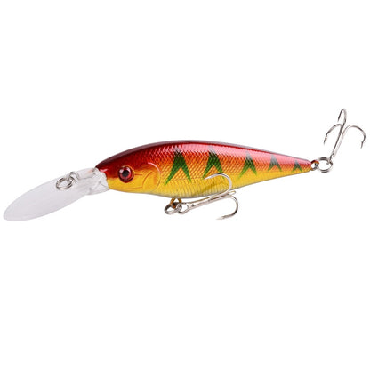 Minnow Fishing Lure 11cm 10g Floating Hard Wobbler Bait
