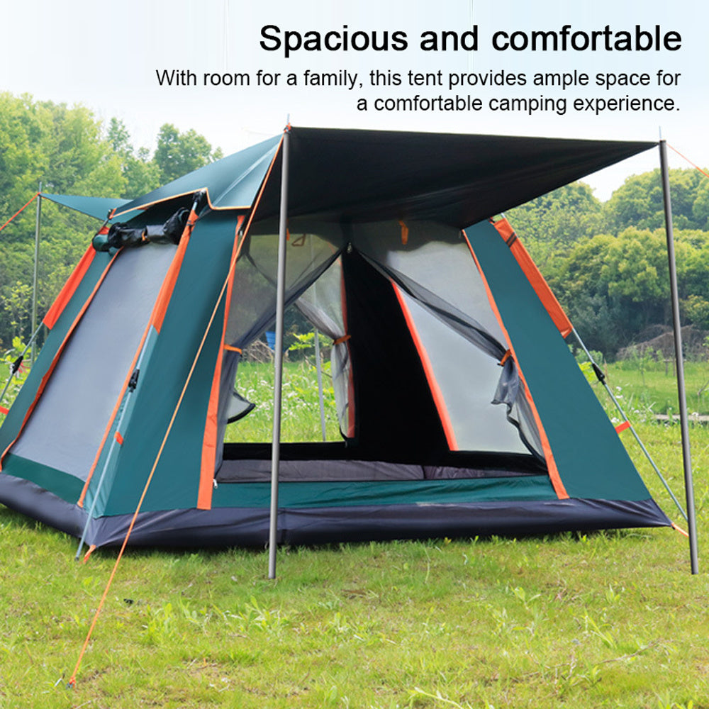 Outdoor Self-driving Travel Camping Tent Automatic Quick-opening Tent Portable Rainproof Sunshine-proof Tent Fishing Hiking Sunshine Shelter