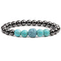 European And American Ornament Magnetic Black Magnet Elastic Bracelet