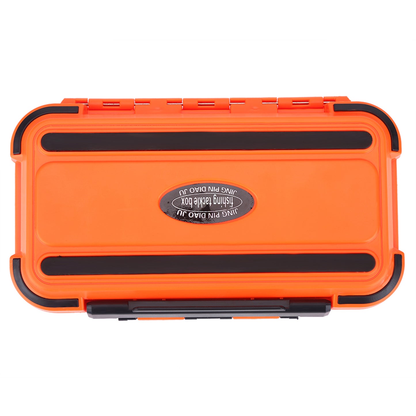 24 Slots Fishing Tackle Accessories Gear Equipment Storage Waterproof Box Orange