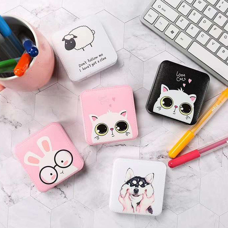 Ultra-thin cartoon girl portable power bank