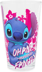 Silver Buffalo Lilo and Stitch Ohana Means Family Pint Glass, 16-Ounces