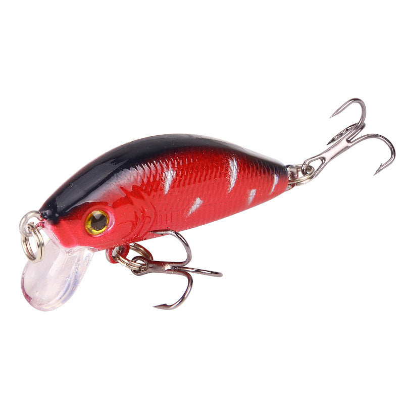 ABS Plastic Hard Bait Floating Mino 5cm42g With Ring Beads